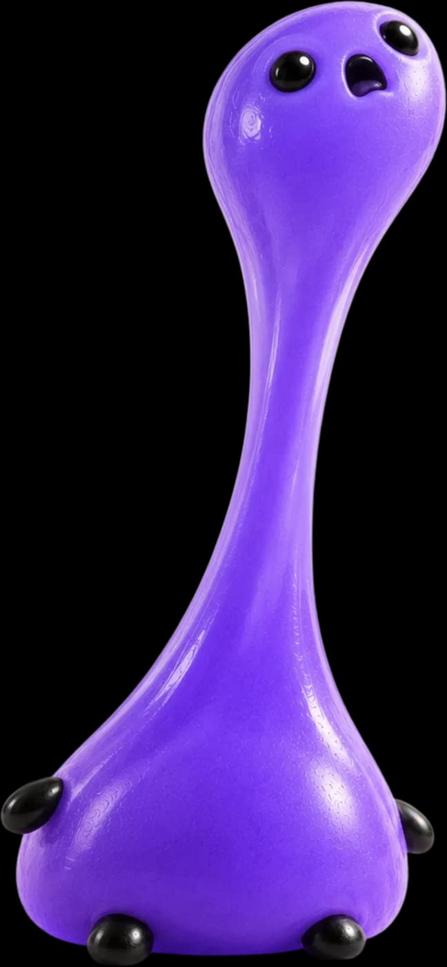 LUK stretched up tall, reaching